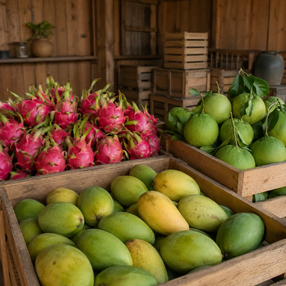 Vườn rau của Võ Hữu Thích